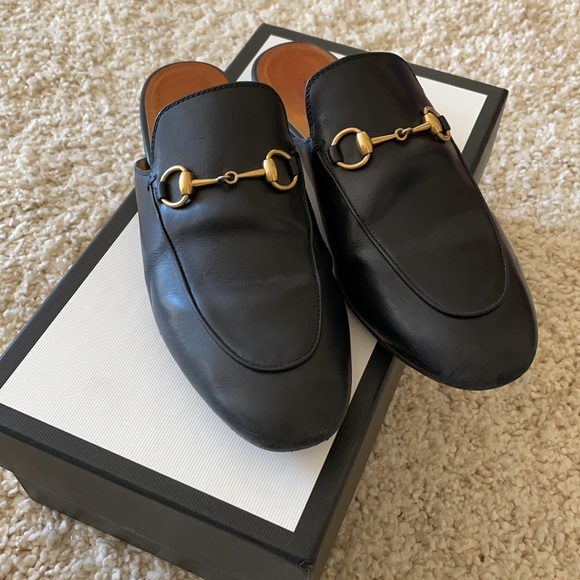Gucci Princetown Mule Loafers Size 38 - Picture 2 of 6